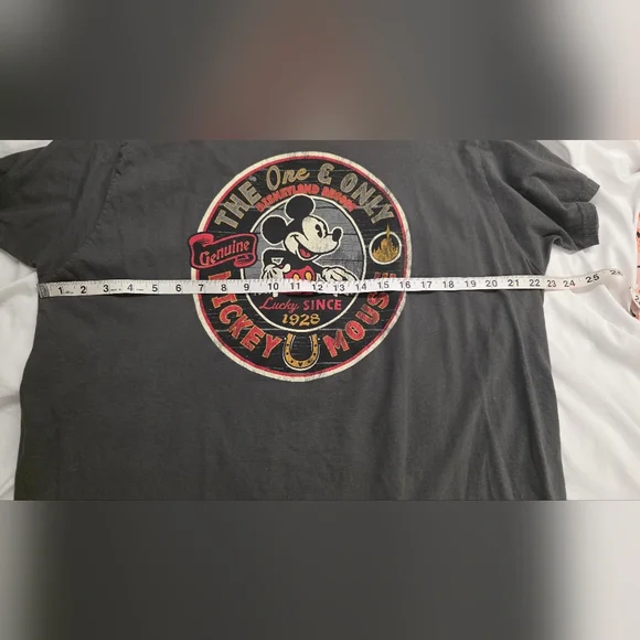 Disney Parks Authentic Original 100% cotton graphic T Size XXL UNISEX - Picture 5 of 6